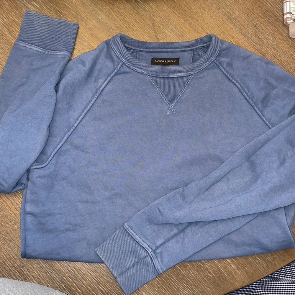 Banana republic crew neck sweatshirt